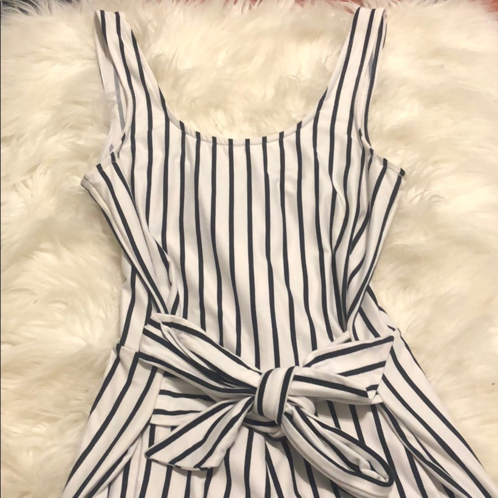 Striped Jumpsuit